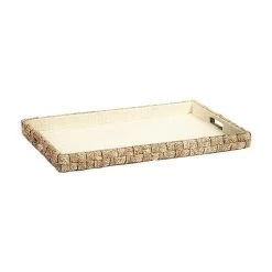 Zodax Bath Accessories Abaca Rope Serving Tray