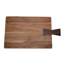 Creative Co-op Acacia Block Cutting Board