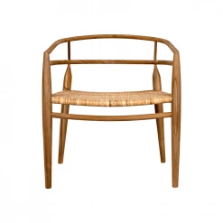 Noir Agostino Rattan Chair