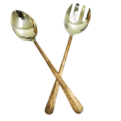 INOX Artisans Akasha Salad Servers