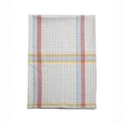 Creative Co-op Amelia Cotton Plaid Tablecloth