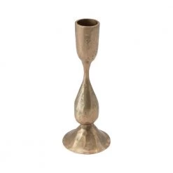 Foundation Goods Antique Brass Candle Holder Decor