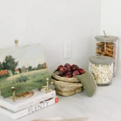 Global Views Applejack Canister Cake By Courtney