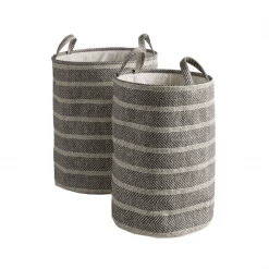 Napa Home & Garden Apron Striped Baskets