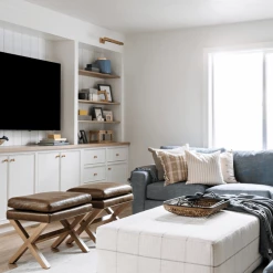 Lee Industries Cake By Courtney Avery Ottoman