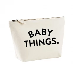 Word Up Creative Gifts Baby Things Zipped Pouch Bag