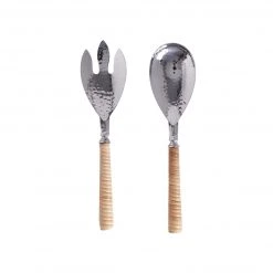 Two's Company Bamboo Twist Servers