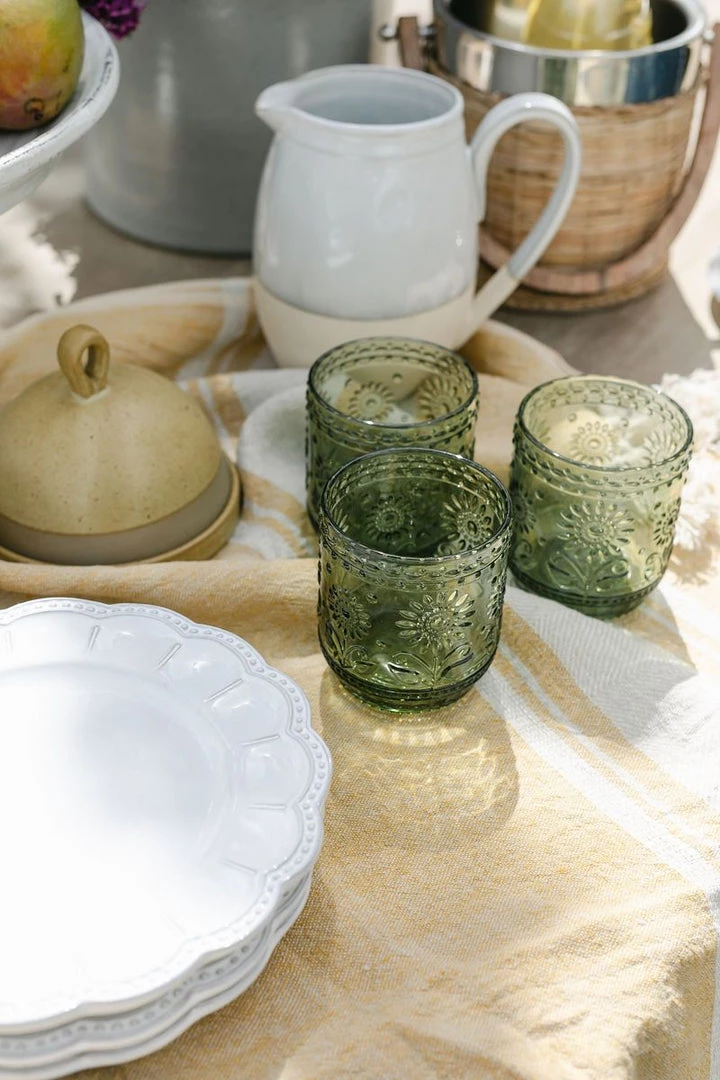 Arte Italica Bella Beaded Plate Summer 4 Arte Italica Bella Beaded Plate Summer