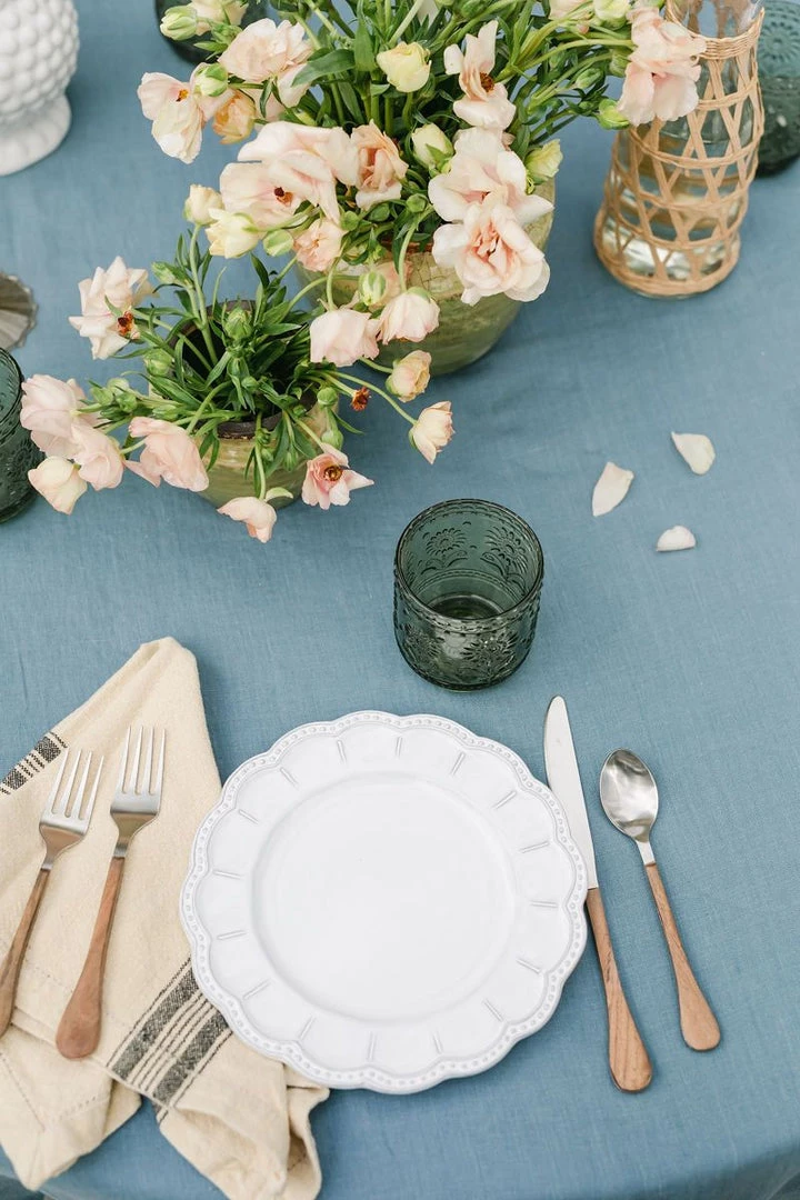 Arte Italica Bella Beaded Plate Summer 6 Arte Italica Bella Beaded Plate Summer