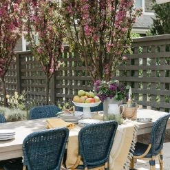 Selamat Summer Berenice Navy Side Chair