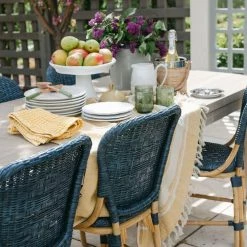 Selamat Summer Berenice Navy Side Chair