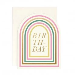 Amy Heitman Gifts 'Birthday' Rainbow Card