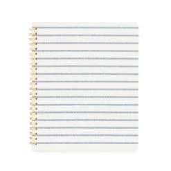 Sugar Paper Blue Breton Stripe Notebook Gifts
