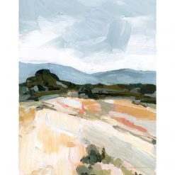 Laurie Ann Art Blue Desert Vertical Canvas Print