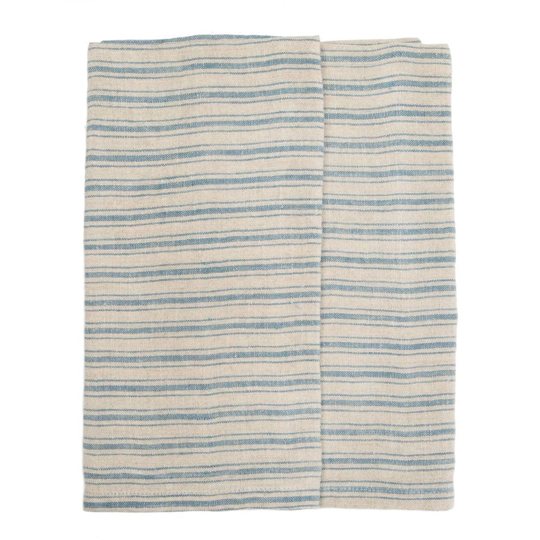 Caravan Home Textiles Boat Stripe Linen Towels 3 Caravan Home Textiles Boat Stripe Linen Towels
