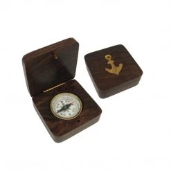 Madison Bay New Arrivals Brass Compass Box