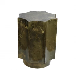 Blue Ocean Traders Brass Star Side Table