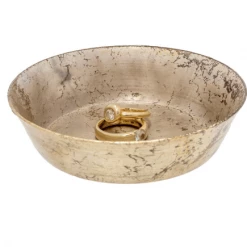 Indaba Brea Metal Catch All Dish Bath Accessories