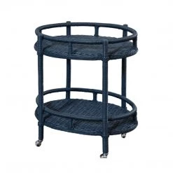 Mainly Baskets Home Calistoga Oval Bar Cart Courtney Grow Summer Capsule