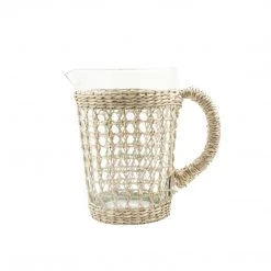 Kiss That Frog Kitchen Cape Seagrass Pitcher