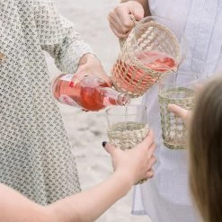 Kiss That Frog Kitchen Cape Seagrass Pitcher