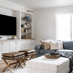 Napa Home & Garden Caramel Pretzel Woven Tray