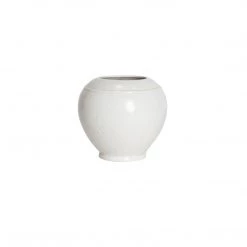 Lily's Living Decor Carmel White Vase