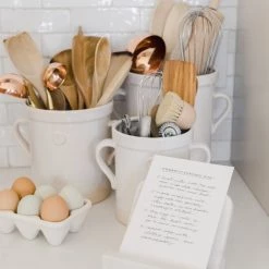 Creative Co-op Cake By Courtney Ceramic Egg Holder