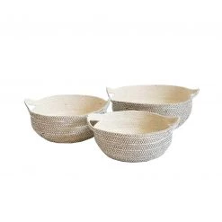 Korissa New Arrivals Chocolate Chip Woven Bowl