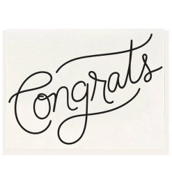 Dahlia Press 'Congrats' Card Gifts