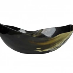 Blue Ocean Traders Cow Horn Bowl Decor