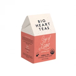 Big Heart Tea Co. Cup Of Love Tea Bags Kitchen