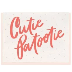 Dahlia Press 'Cutie Patootie' Card Gifts