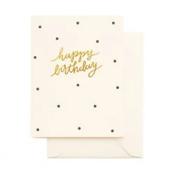 Sugar Paper Dotty Birthday Card Gifts