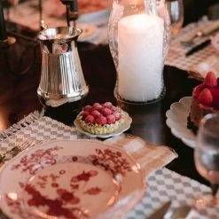 Enchanted Home Etched Floral And Leaf Hurricanes