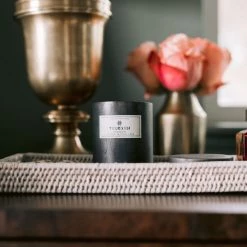 Thucassi Ferrum Leather Satchel Candle