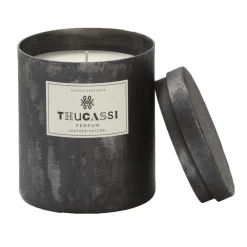 Thucassi Ferrum Leather Satchel Candle