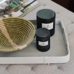 Thucassi Ferrum Leather Satchel Candle