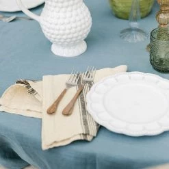 Blue Pheasant Fiore Earthenware Pitcher Summer