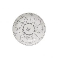 Creative Co-op Freeport Hand-Painted Stoneware Plate Kitchen