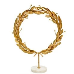 Indaba Decor Grecian Wreath On Stand