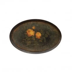 Creative Co-op Hand-Painted Rosa Tray Courtney Grow Summer Capsule