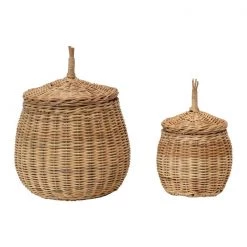 Creative Co-op La Nocé Wicker Basket Summer 5 Creative Co-op La Nocé Wicker Basket Summer