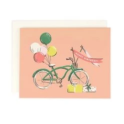 Amy Heitman Gifts 'Happy Birthday' Bicycle Card