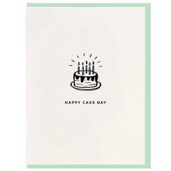 Dahlia Press 'Happy Cake Day' Card