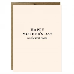 Idea Chic Happy Mother's Day To The Best Mom Gifts