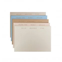 The Dairy Studio Hello + Thank You Cards (Set Of 10) Gifts