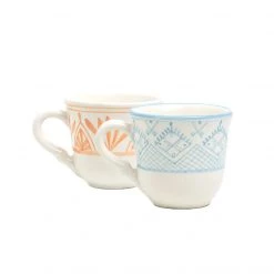 Global Goods Partners Henna Ceramic Mug Kitchen