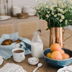 Global Goods Partners Henna Ceramic Mug Kitchen