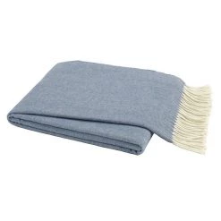 Lands DownUnder Bedding Italian Herringbone Cashmere Throw